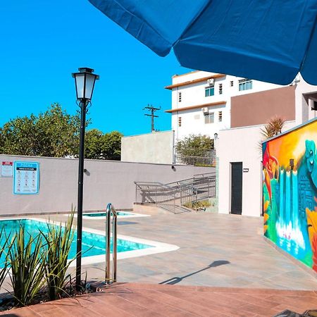 פוז דו איגואסו Hotel 15 De Julho מראה חיצוני תמונה